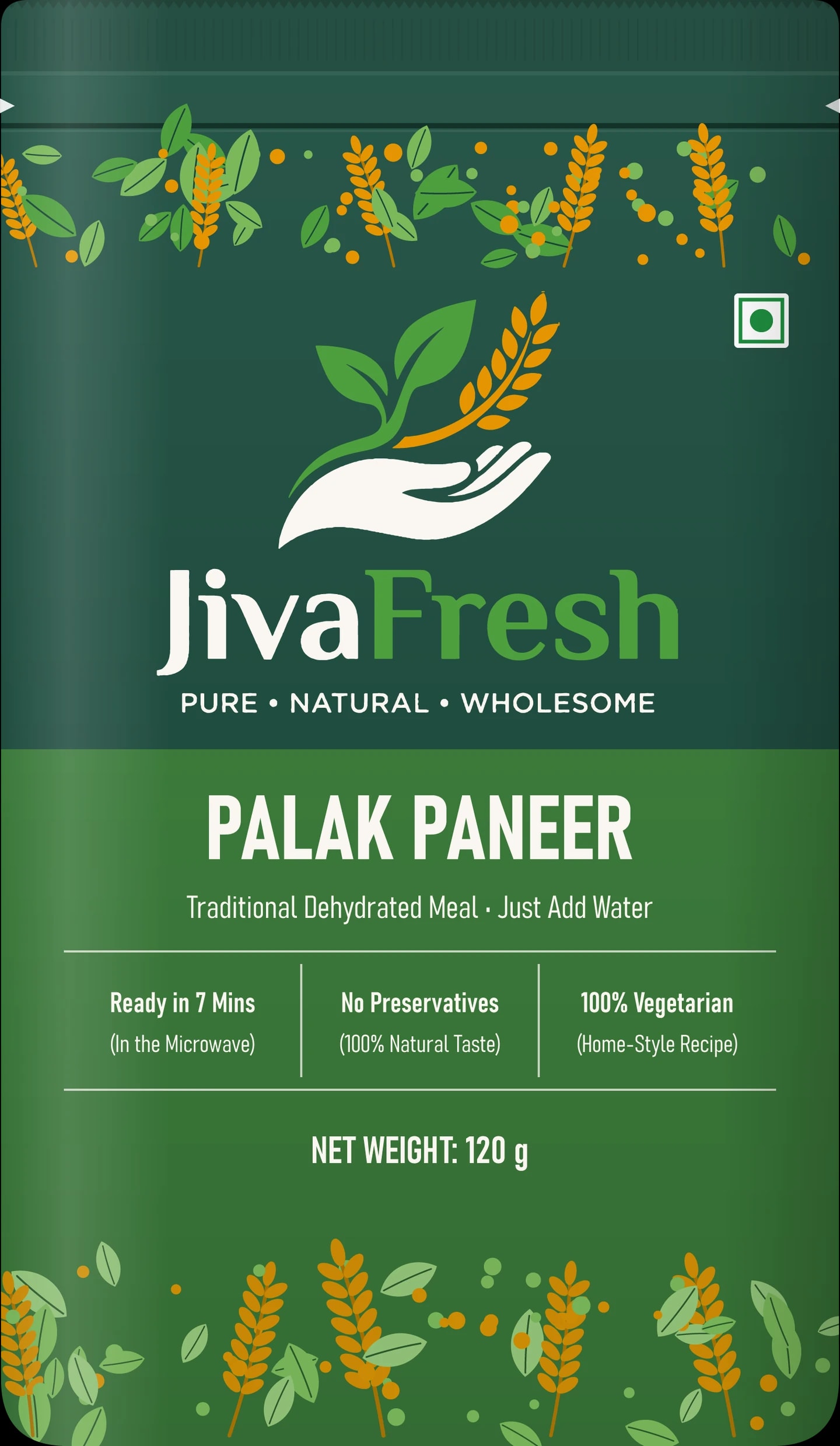 Palak Paneer pack